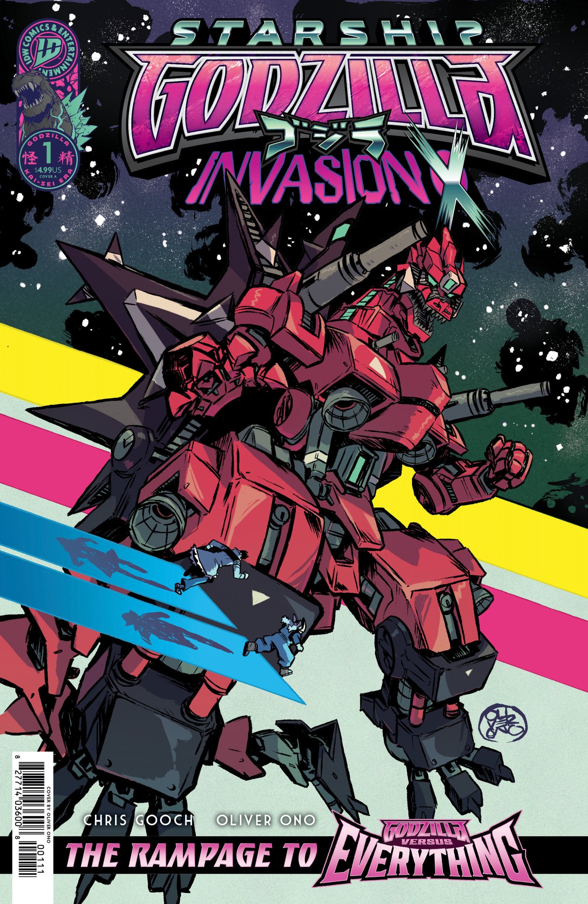 STARSHIP GODZILLA INVASION X KAI-SEI ERA #1 COVER A ONO CVR A