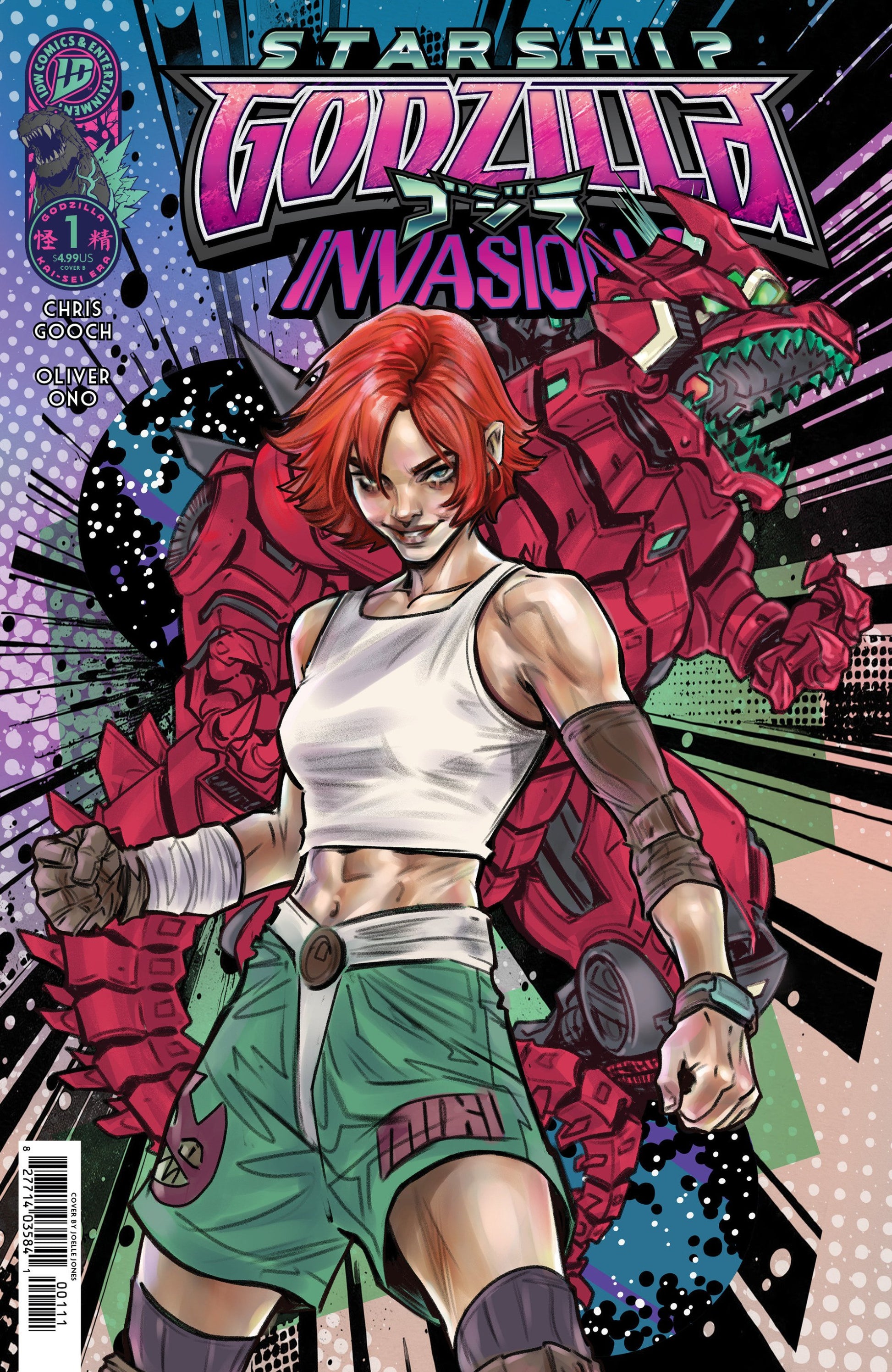 STARSHIP GODZILLA INVASION X KAI-SEI ERA #1 VAR B JONES CVR B
