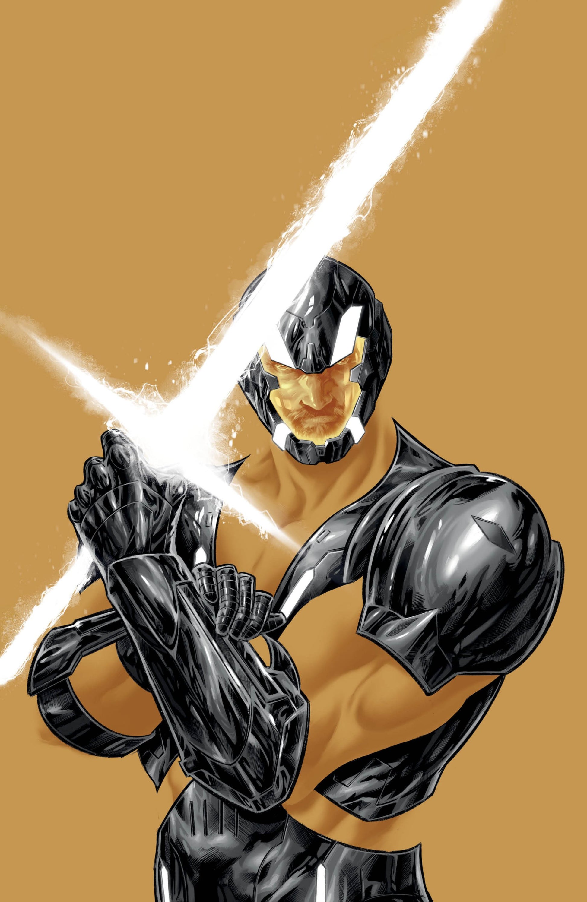 X-O MANOWAR BLACK WHITE AND GOLD #1 VAR C FAJARDO FULL ART CVR C