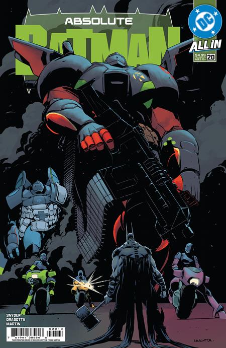 ABSOLUTE BATMAN #20 3RD PRINTING CVR A