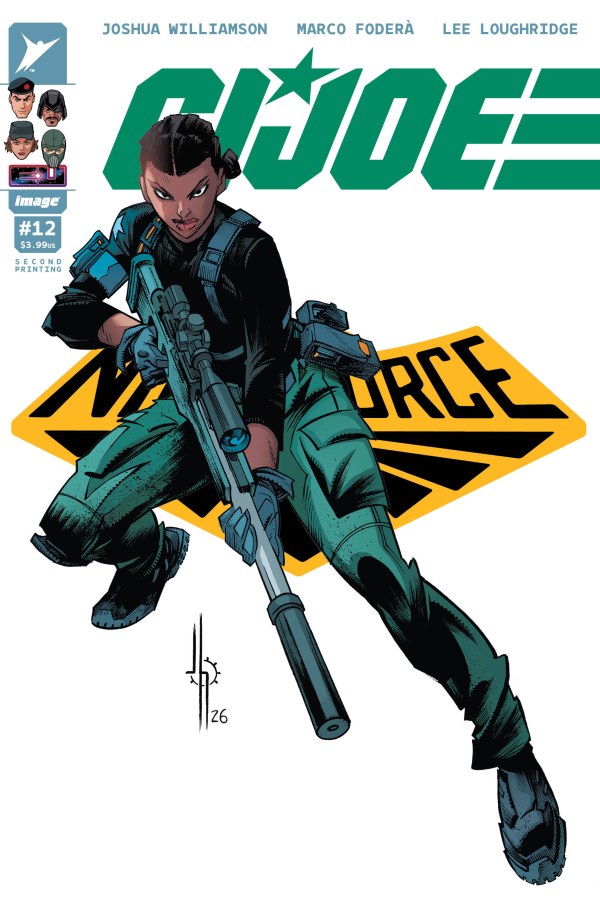 GI JOE #12 2ND PRINTING CVR A JASON HOWARD