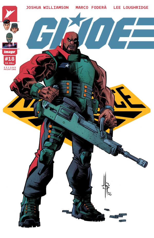 GI JOE #18 2ND PRINTING CVR A JASON HOWARD