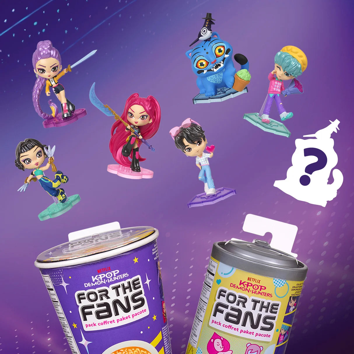 KPOP DEMON HUNTERS FOR THE FANS BLIND PACK RAMEN/SODA