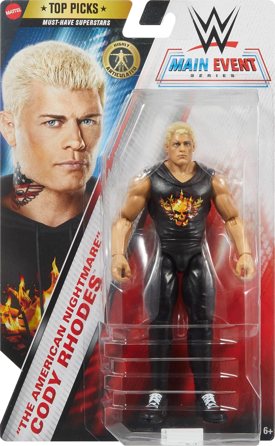 WWE MAIN EVENT SERIES CODY RHODES AMERICAN NIGHTMARE