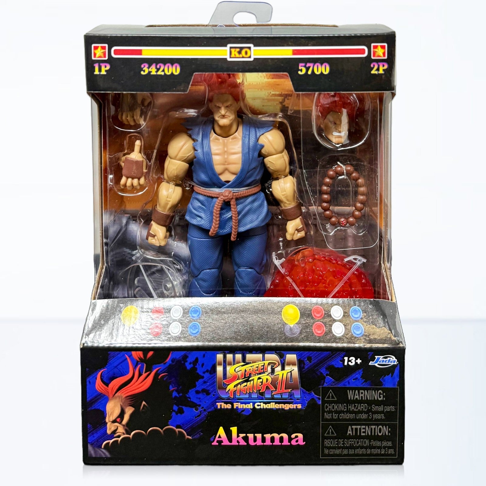 STREET FIGHTER II AKUMA FIGURE