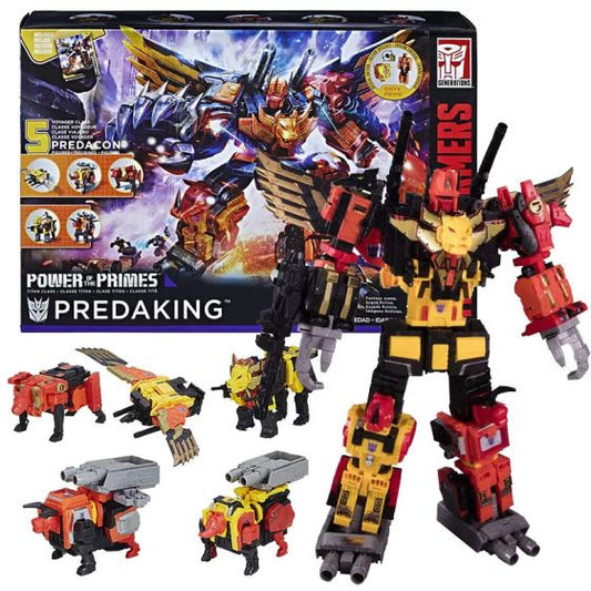 TRANSFORMERS PRIME WARS TITAN PREDAKING