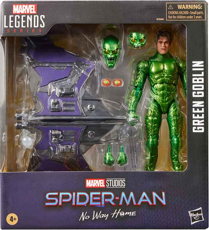 MARVEL LEGENDS SPIDER-MAN NO WAY HOME GREEN GOBLIN DELUXE