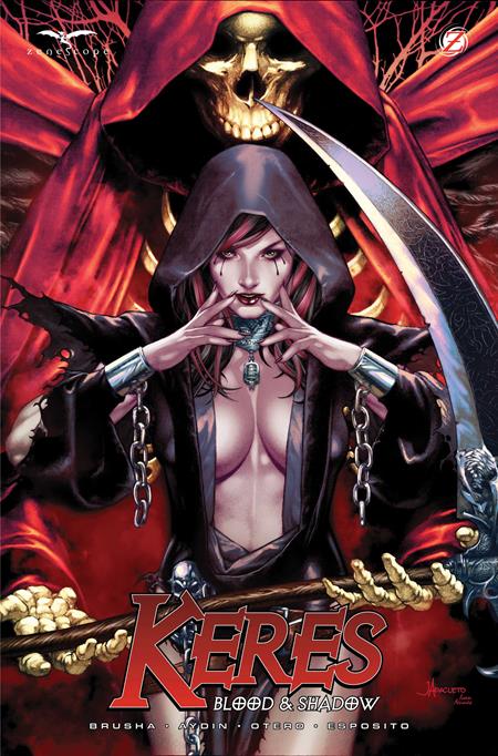 KERES BLOOD AND SHADOW ONE SHOT CVR A JAY ANACLETO