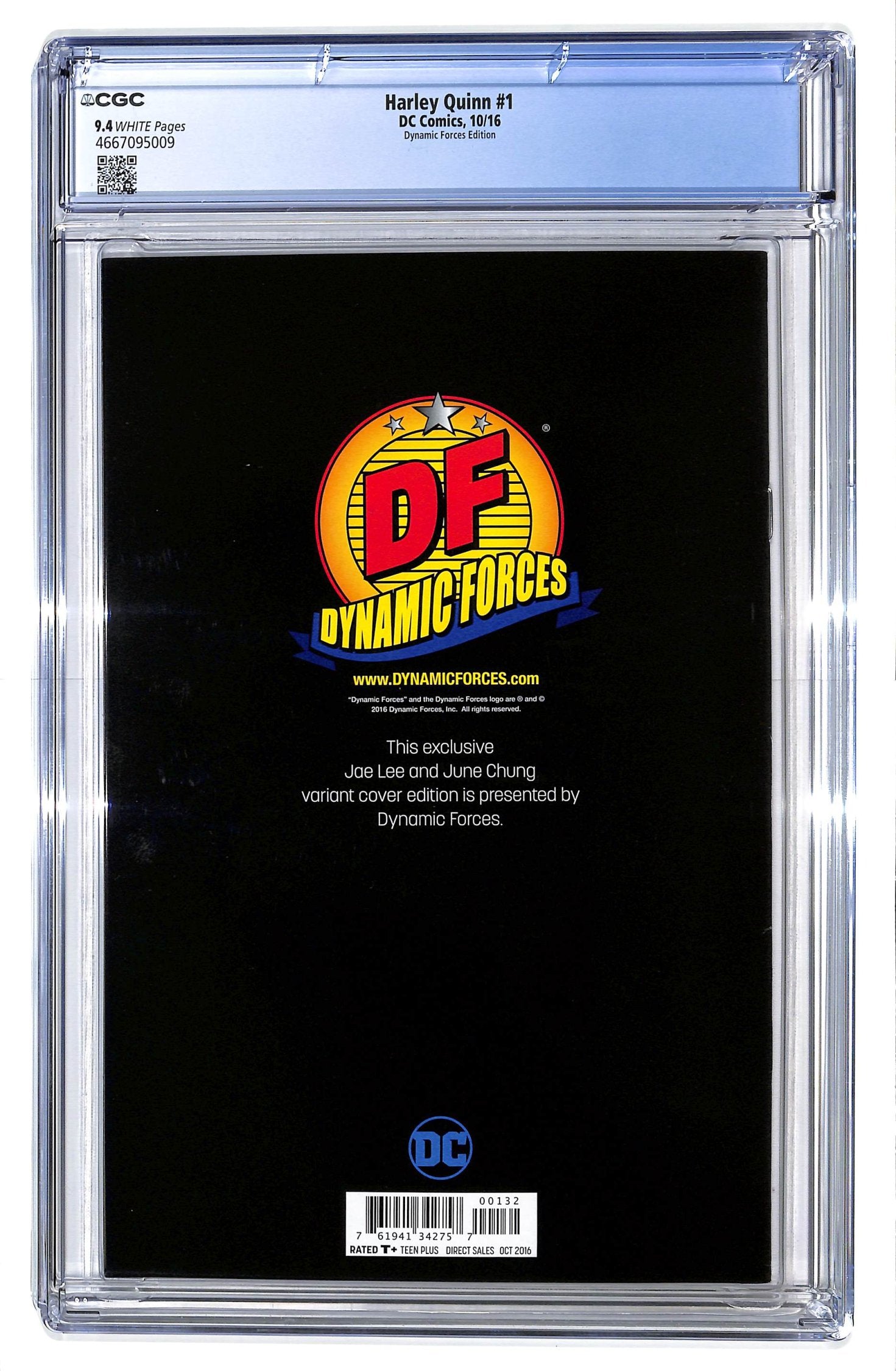 Harley Quinn 2016 #1 Dynamic Forces Jae Lee Color Cover - CGC 9.4 - $35.00