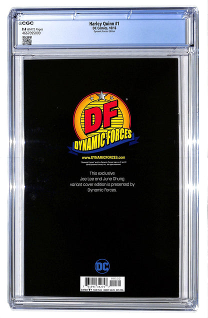 Harley Quinn 2016 #1 Dynamic Forces Jae Lee Color Cover - CGC 9.4 - $35.00