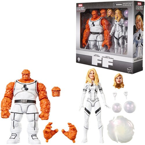MARVEL LEGENDS FANTASTIC FOUR THING & INVISIBLE WOMAN 2 PACK