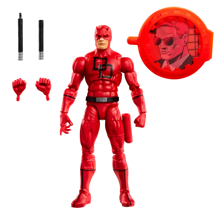MARVEL LEGENDS SECRET WARS RETRO DAREDEVIL