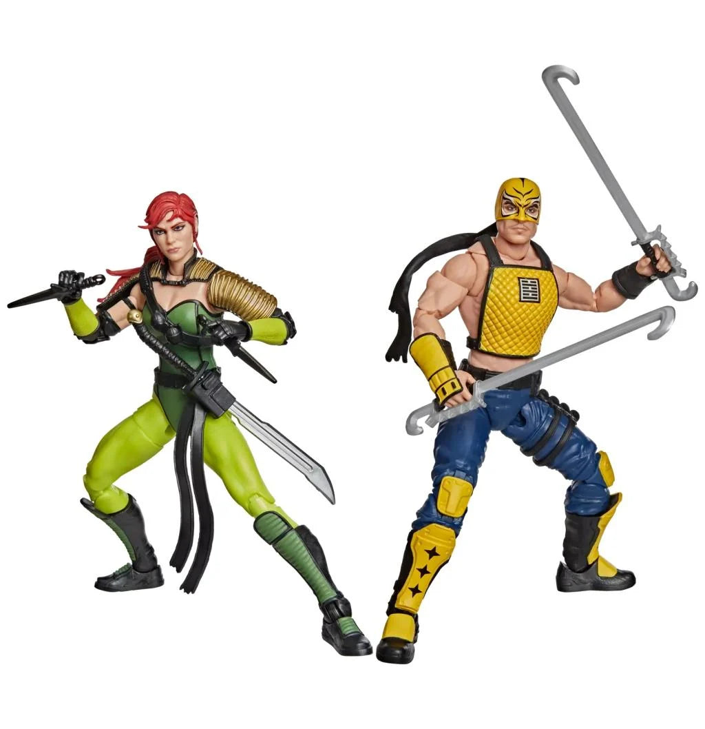 GI JOE CLASSIFIED SCARLETT & T'JBANG 2 PACK
