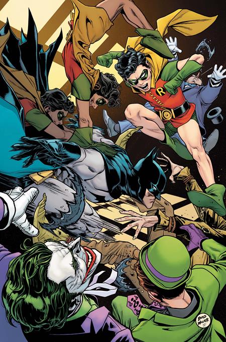 BATMAN & ROBIN YEAR ONE DYNAMIC DUOS #4 CVR B BRAD WALKER CARD STOCK VAR (OF 12)