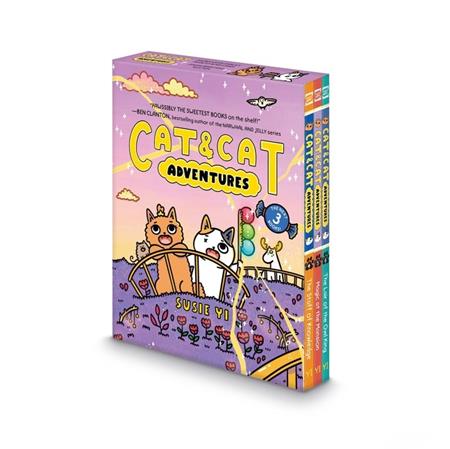 CAT & CAT ADVENTURES A GRAPHIC NOVEL TP 3-BOOK BOX SET VOLS 04 & 05 & 06
