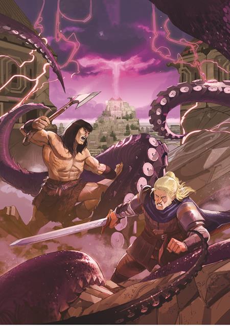 CONAN & DRAGONERO #7 CVR B LORENZO NUTI VIRGIN CARDSTOCK VAR (OF 7)