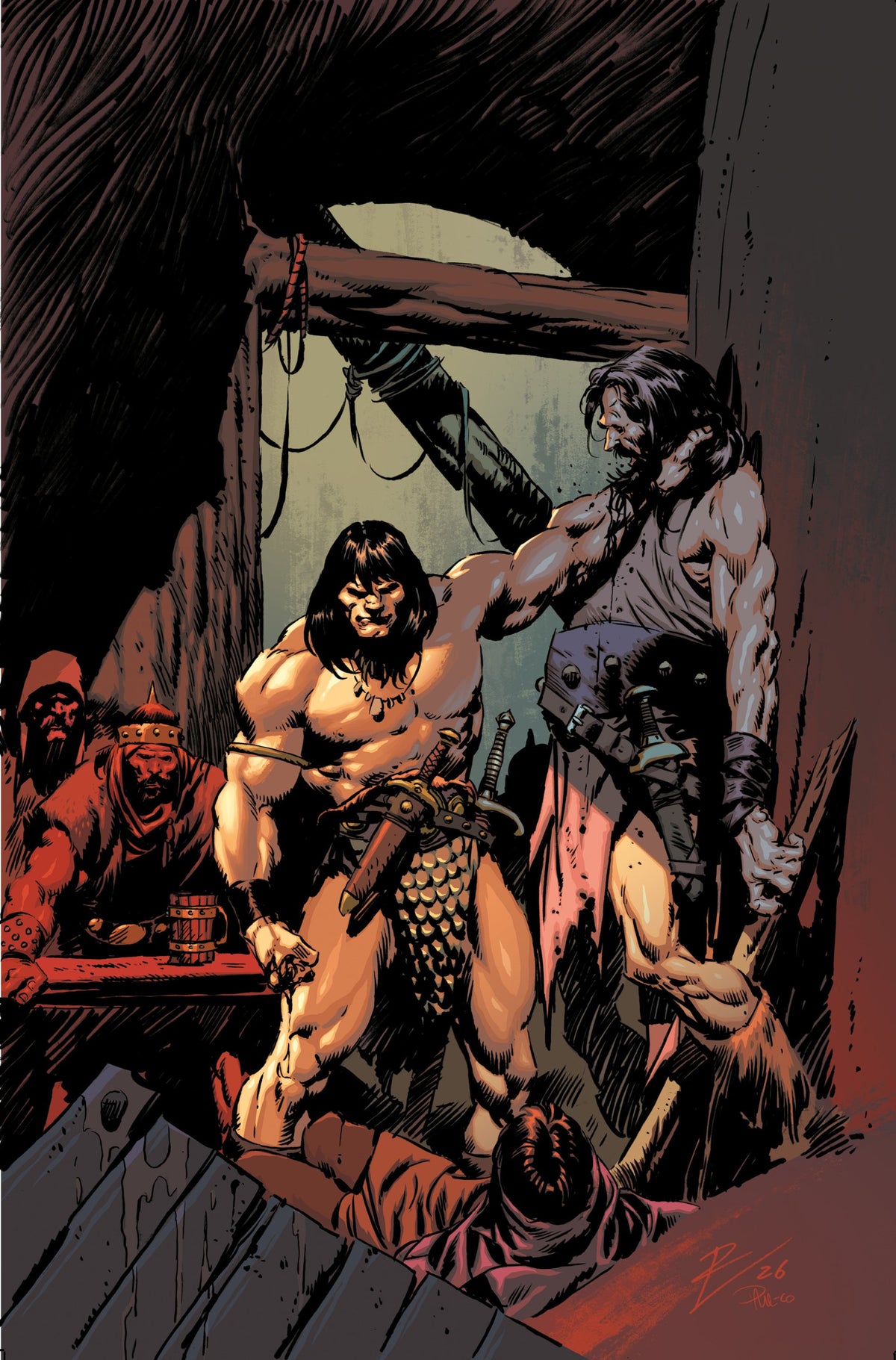 CONAN THE BARBARIAN #37 CVR F ROBERTO DE LA TORRE VIRGIN CARDSTOCK VAR