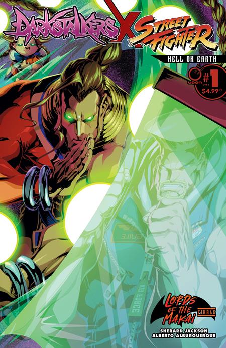 DARKSTALKERS X STREET FIGHTER HELL ON EARTH #1 ONE SHOT CVR B JEFFREY CRUZ VAR