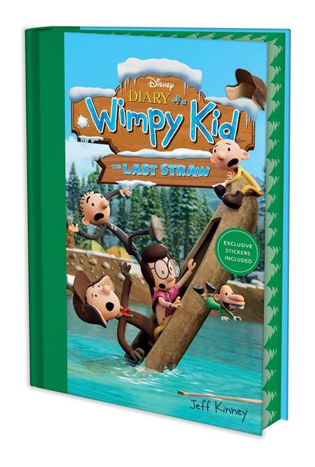 DIARY OF A WIMPY KID ILLUSTRATED NOVEL HC VOL 03 THE LAST STRAW SPECIAL DISNEY+ COVER COLLECTORS EDITION