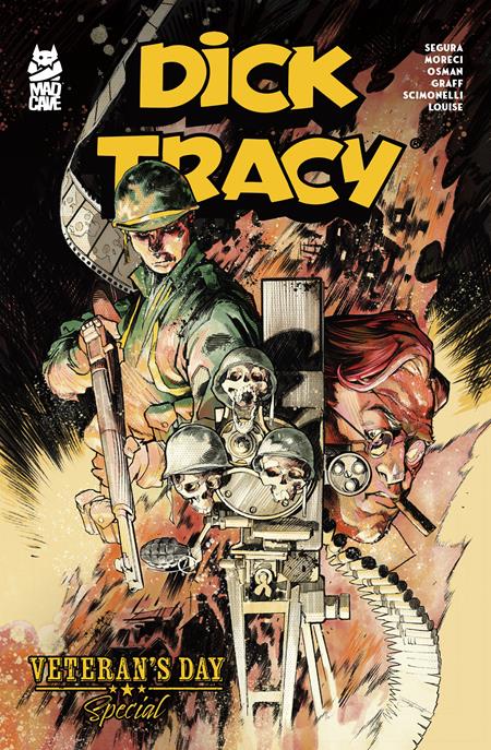 DICK TRACY VETERANS DAY SPECIAL ONE SHOT CVR B FRANCESCO SCIMONELLI VAR