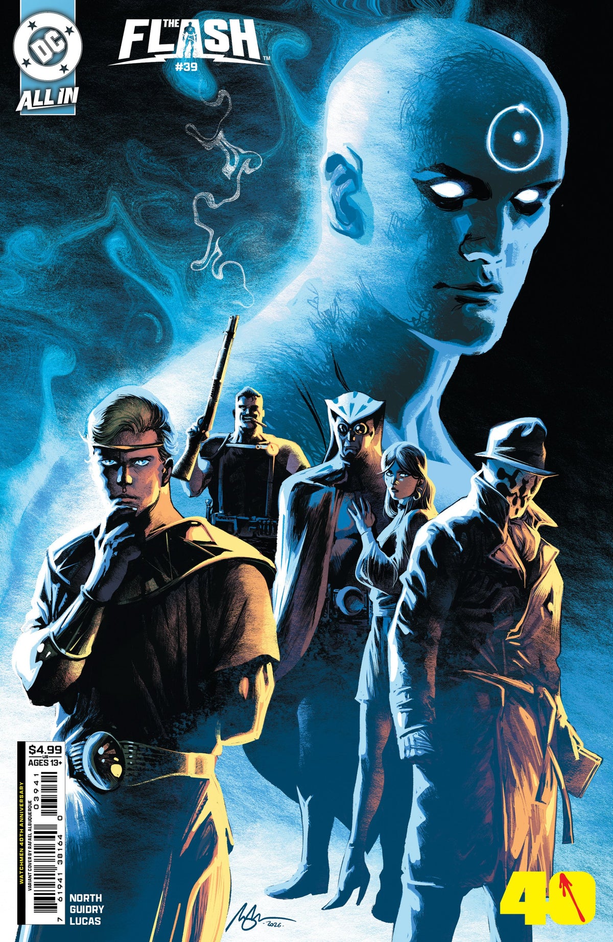 DC WATCHMEN 40TH ANNIVERSARY VARIANT BUNDLE (NOV 25)