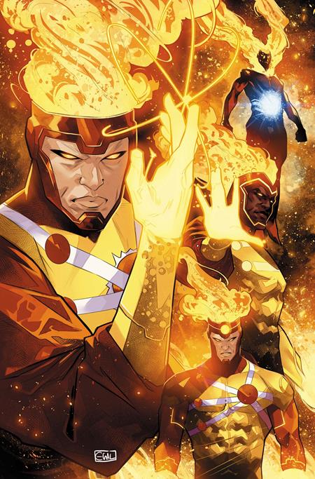 FURY OF FIRESTORM #8 CVR B EDWIN GALMON CARD STOCK VAR (OF 9)