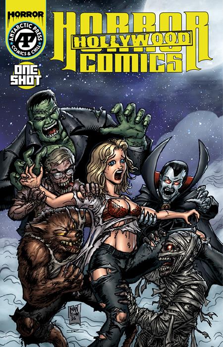 HORROR COMICS HOLLYWOOD ONE SHOT CVR B GABRIEL MANGUM VAR