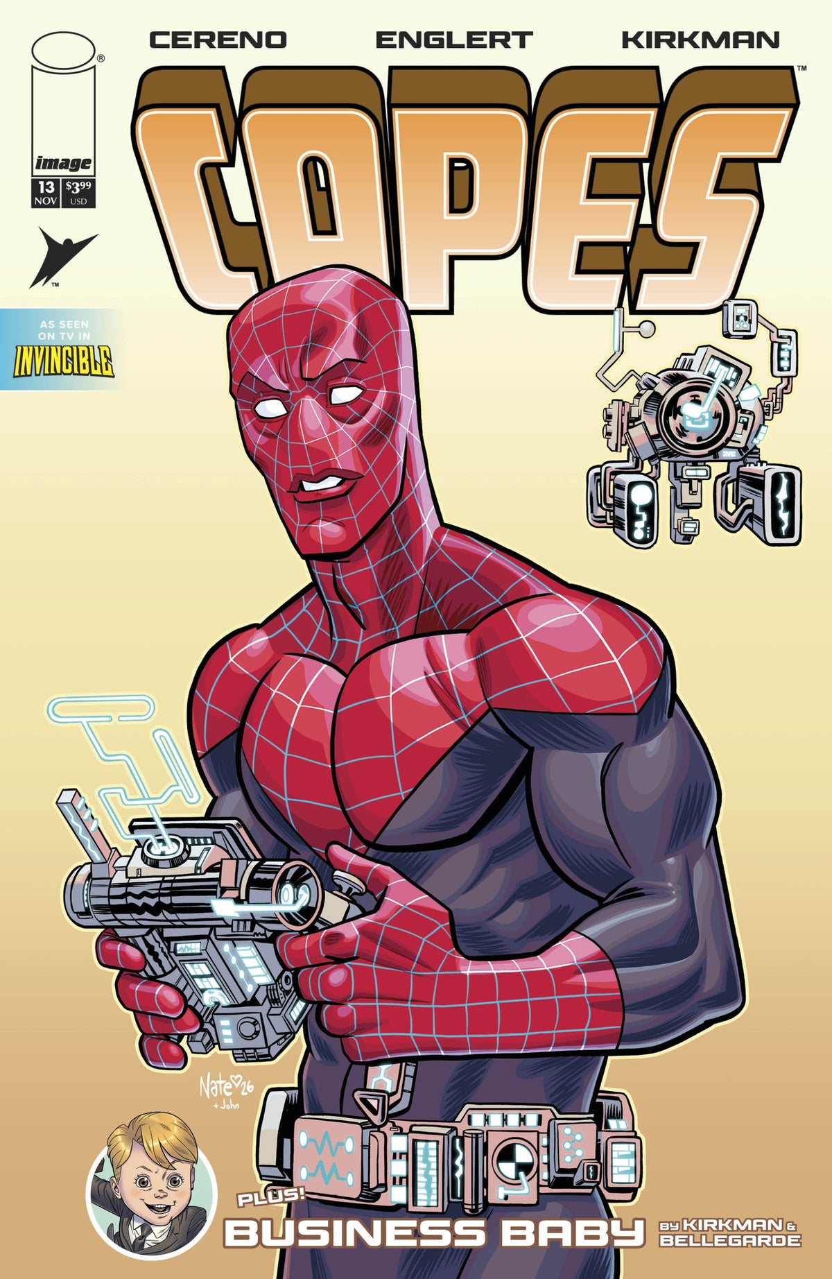 INVINCIBLE UNIVERSE CAPES #13 CVR C NATE BELLEGARDE & JOHN VAR