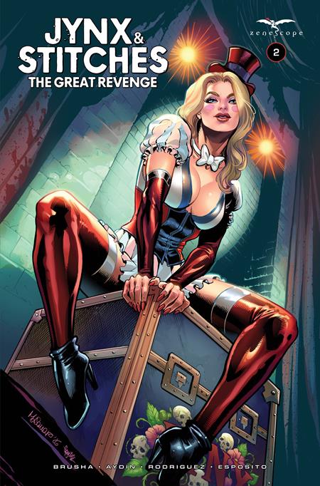JYNX AND STITCHES THE GREAT REVENGE #2 CVR C MARIA LAURA SANAPO VAR (OF 3)