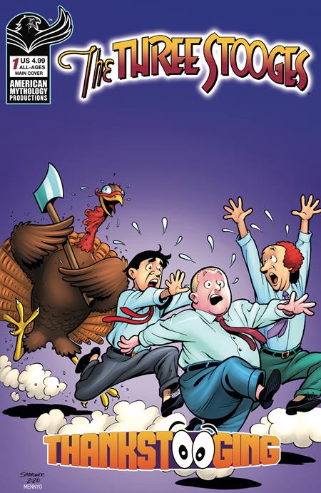 THREE STOOGES THANKSTOOGING #1 ONE SHOT CVR A ERIC SHANOWER