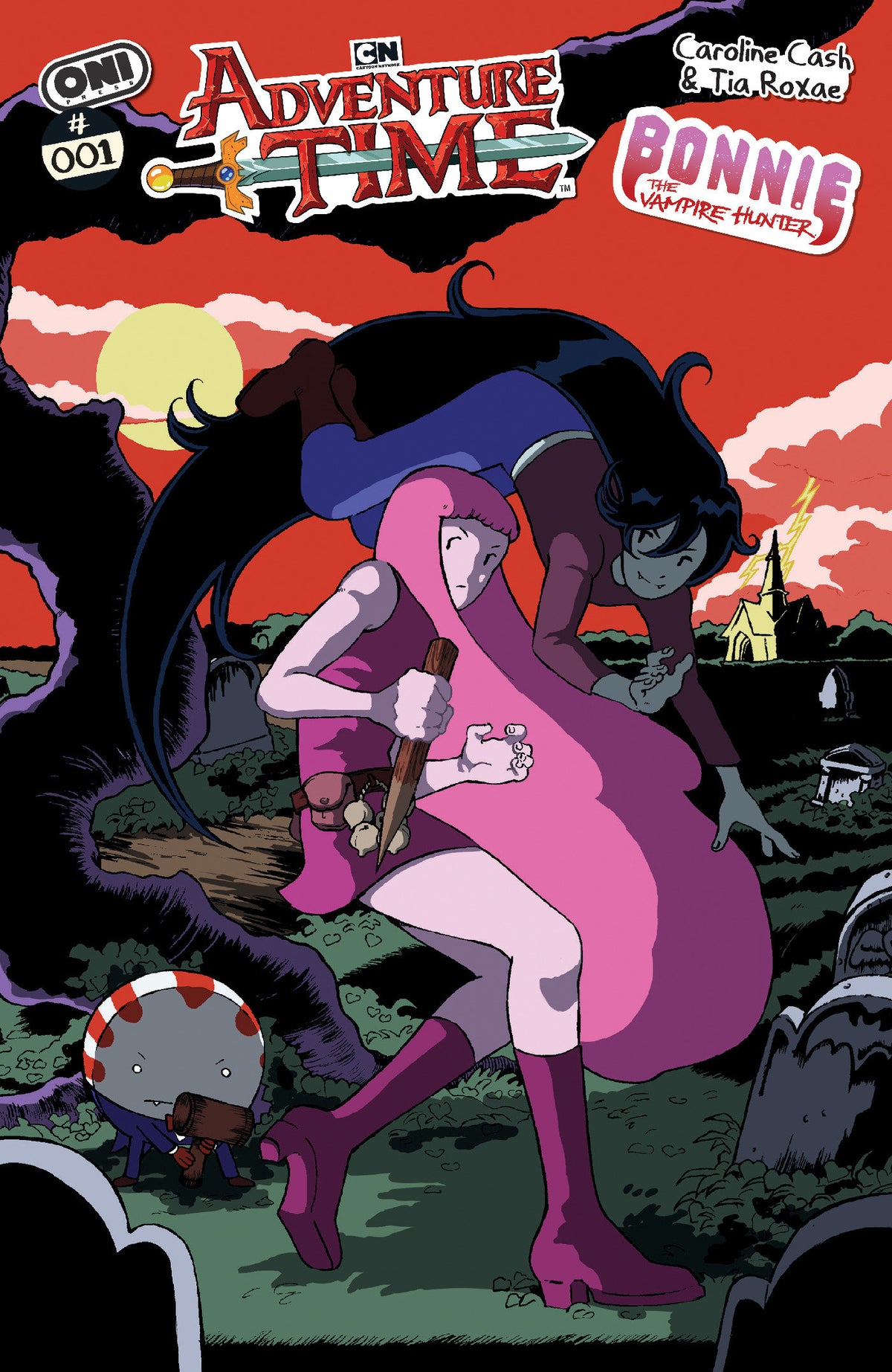ADVENTURE TIME BONNIE THE VAMPIRE HUNTER #1 ONE SHOT CVR B TIA ROXAE VAR