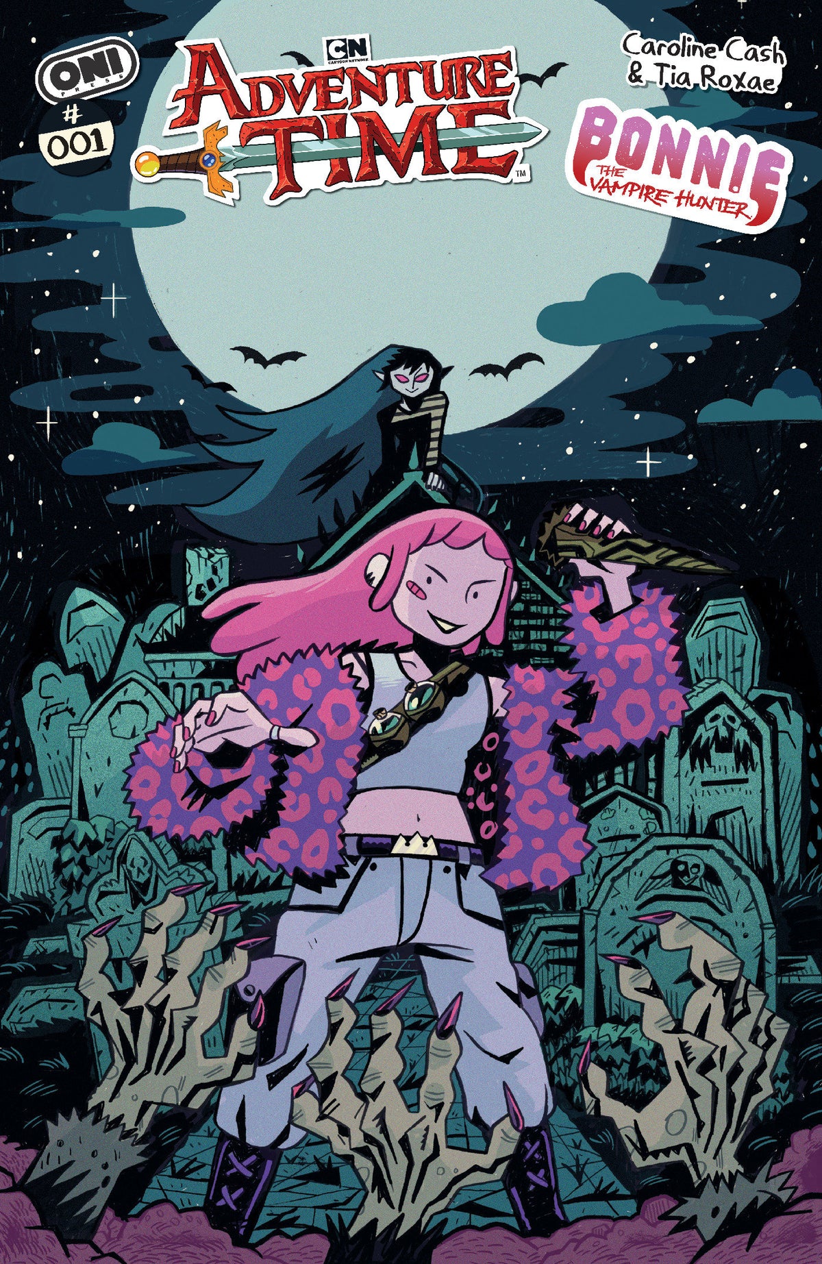 ADVENTURE TIME BONNIE THE VAMPIRE HUNTER #1 ONE SHOT CVR C KWROTEN VAR