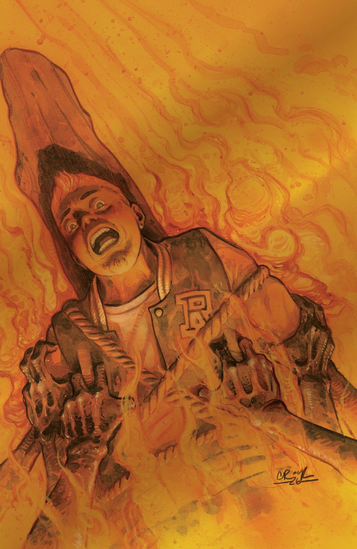ARCHIE IN HELL #1 COVER F TYLER CROOK FOIL VAR CVR F