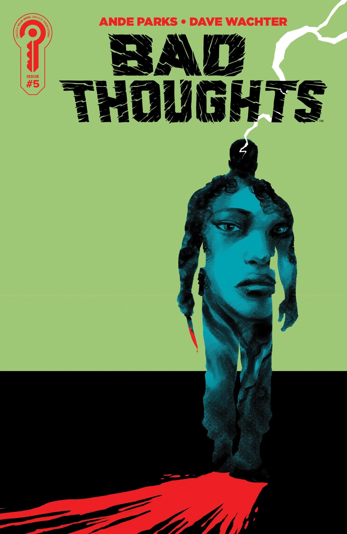 BAD THOUGHTS #5 COVER A DAVE WACHTER CVR A