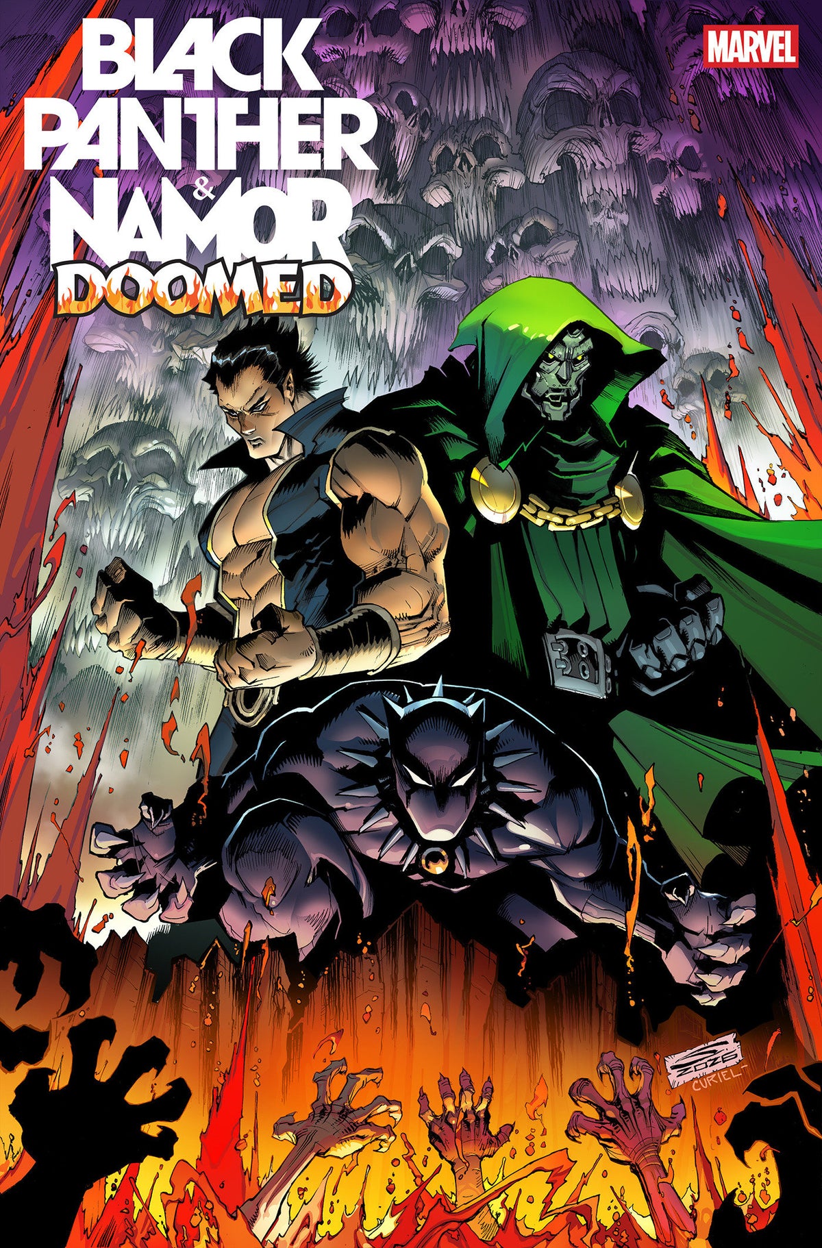 BLACK PANTHER NAMOR DOOMED #3 CVR B GERARDO SANDOVAL VAR
