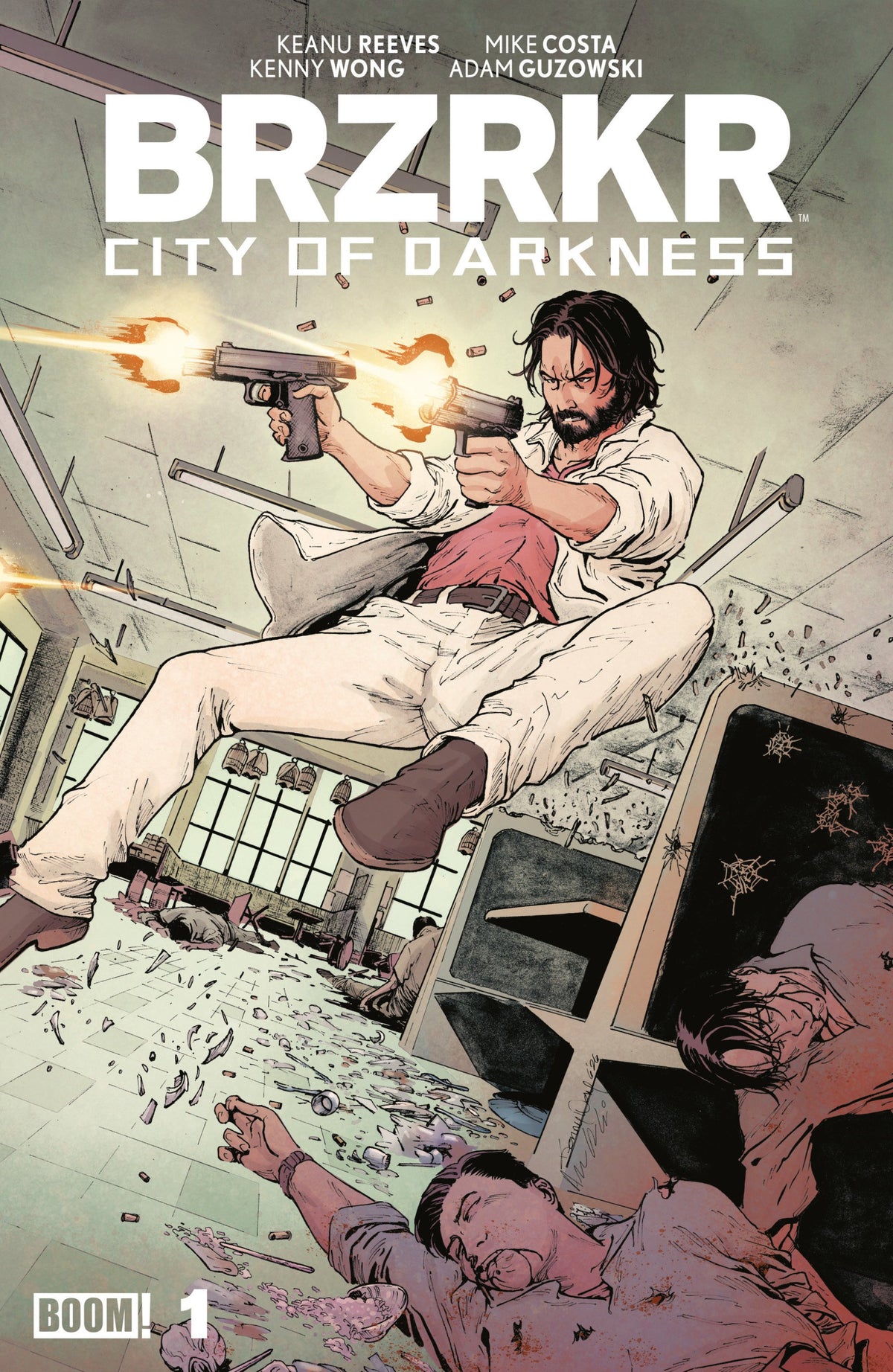 BRZRKR CITY OF DARKNESS #1 C FOIL VAR DRESSED FOIL WONG CVR C