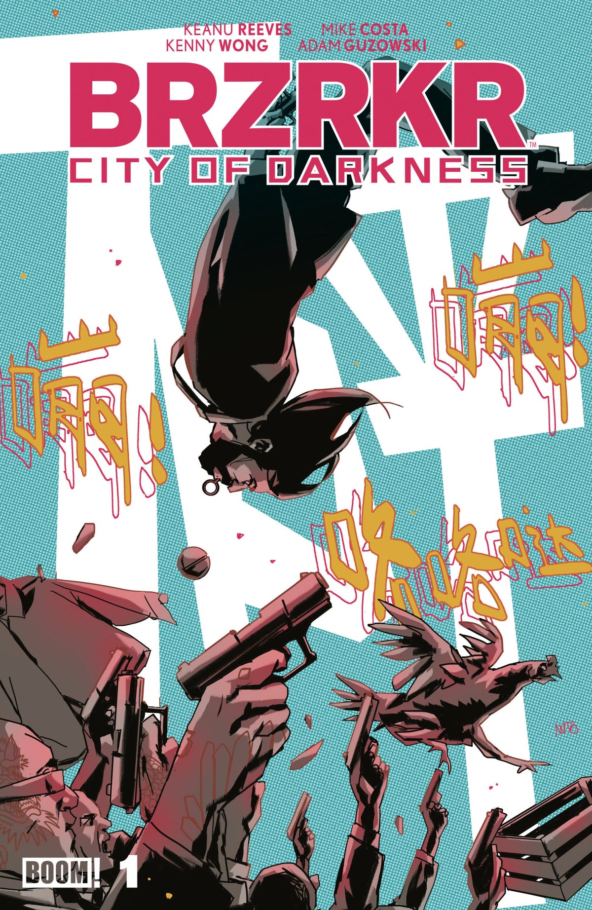 BRZRKR CITY OF DARKNESS #1 D FOIL VAR DRESSED FOIL FUSO CVR D