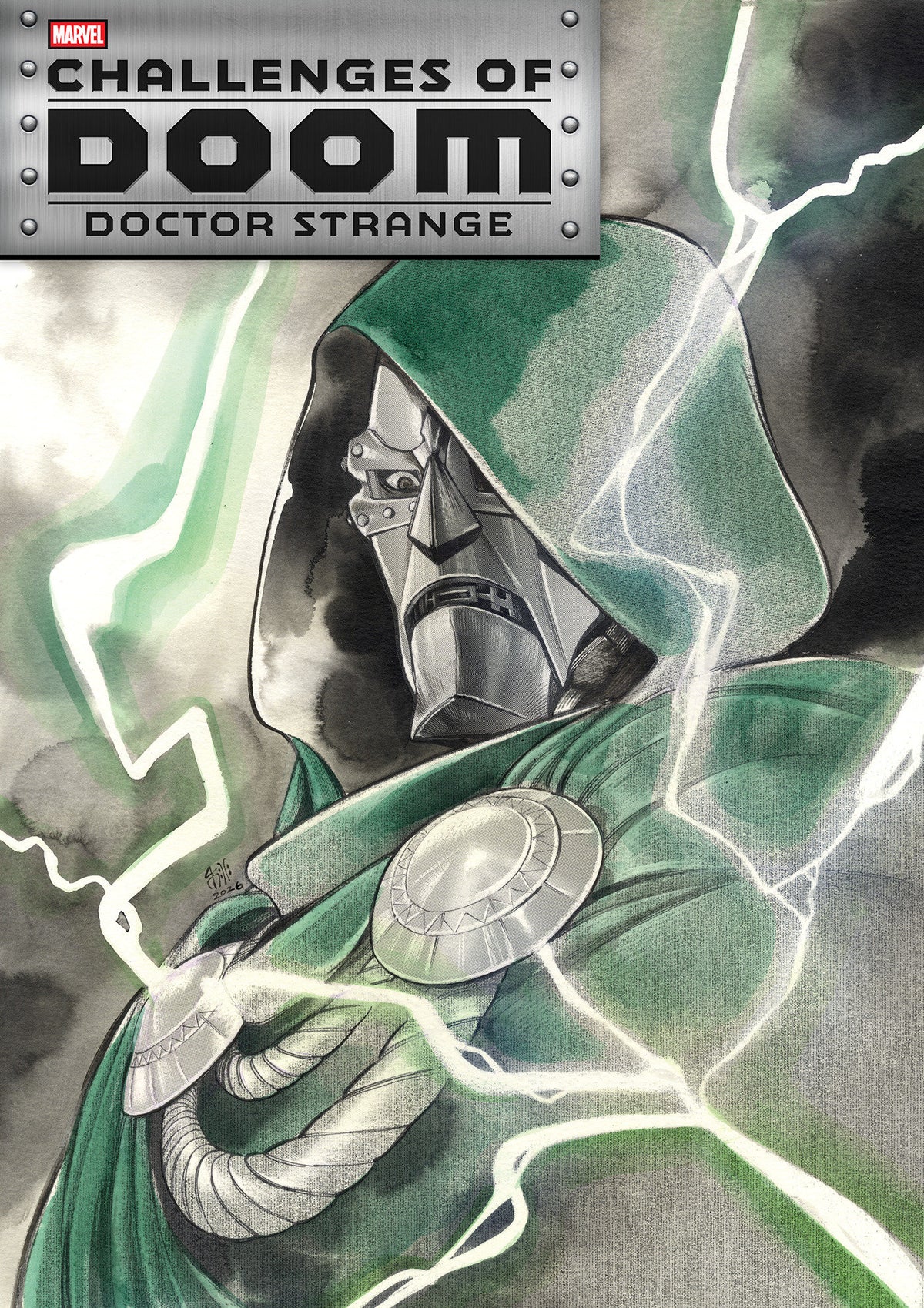 CHALLENGES OF DOOM DOCTOR STRANGE #1 PEACH MOMOKO MOMO-TONE VAR CVR B