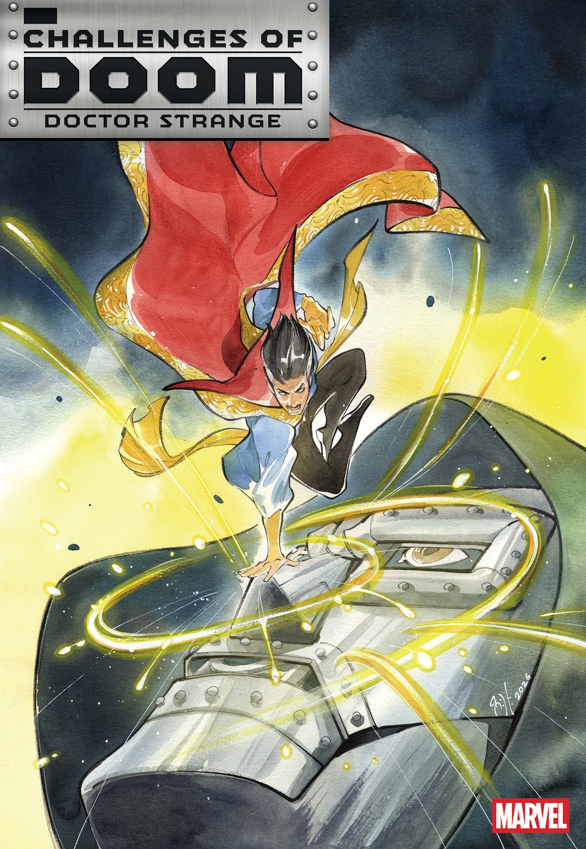 CHALLENGES OF DOOM DOCTOR STRANGE #1 PEACH MOMOKO VAR CVR C