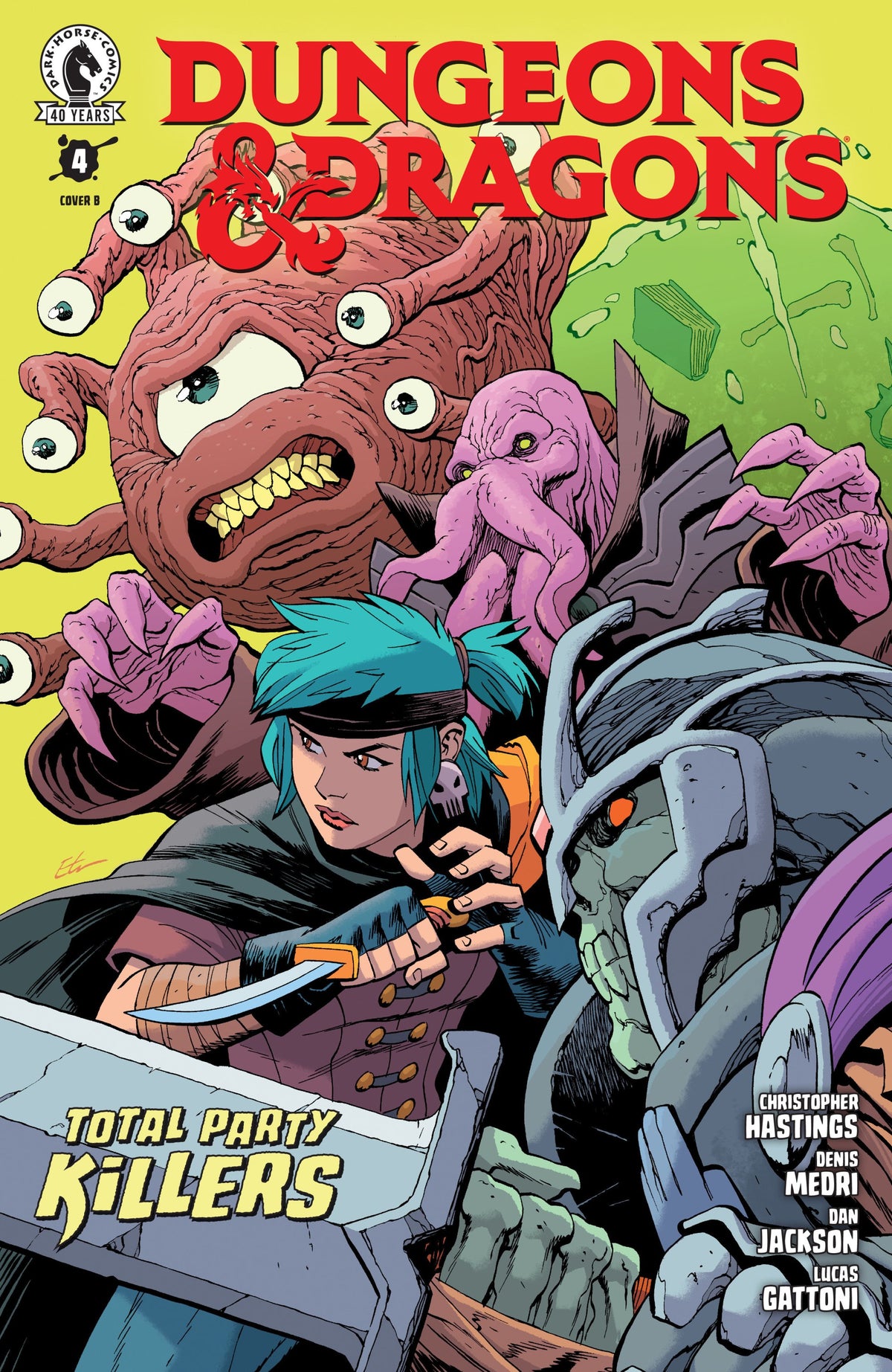 DUNGEONS AND DRAGONS TOTAL PARTY KILLERS #4 CVR B ETHAN YOUNG VAR