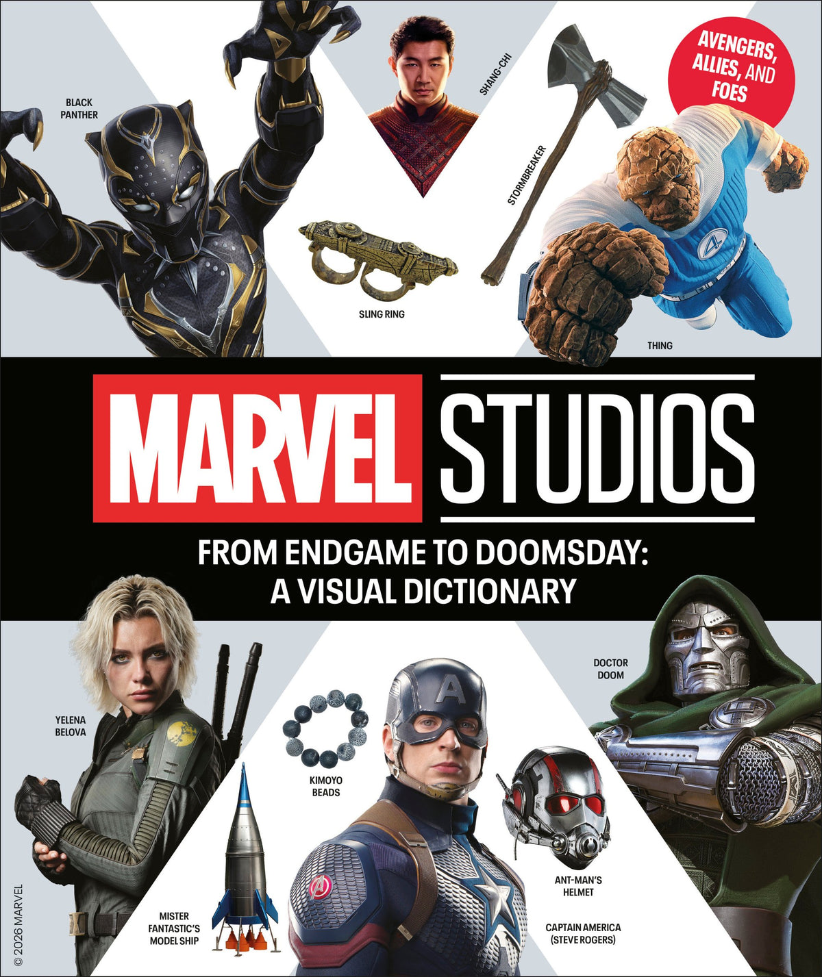 FROM ENDGAME TO DOOMSDAY A MARVEL STUDIOS VISUAL DICTIONARY AVENGERS ALLIES AND FOES HC
