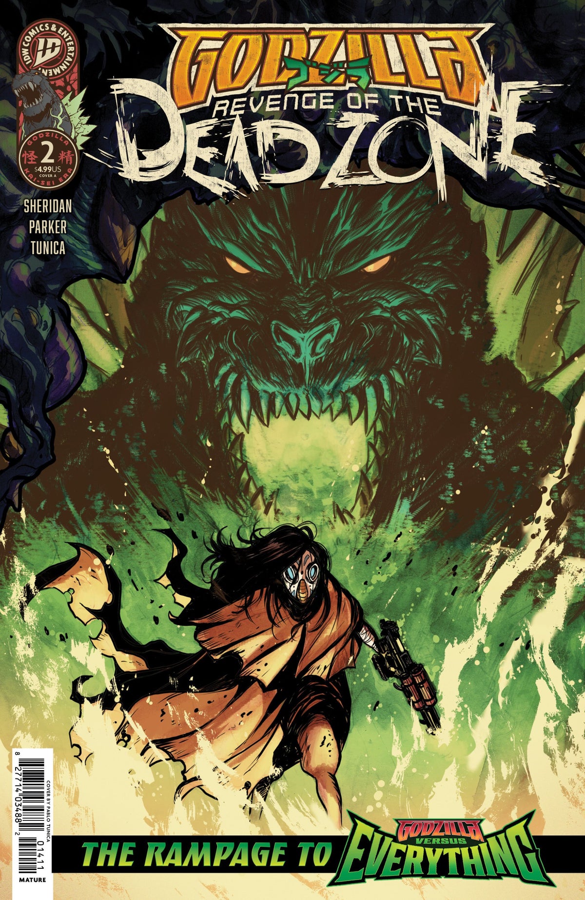 GODZILLA REVENGE OF THE DEADZONE KAI-SEI ERA #2 CVR A TUNICA