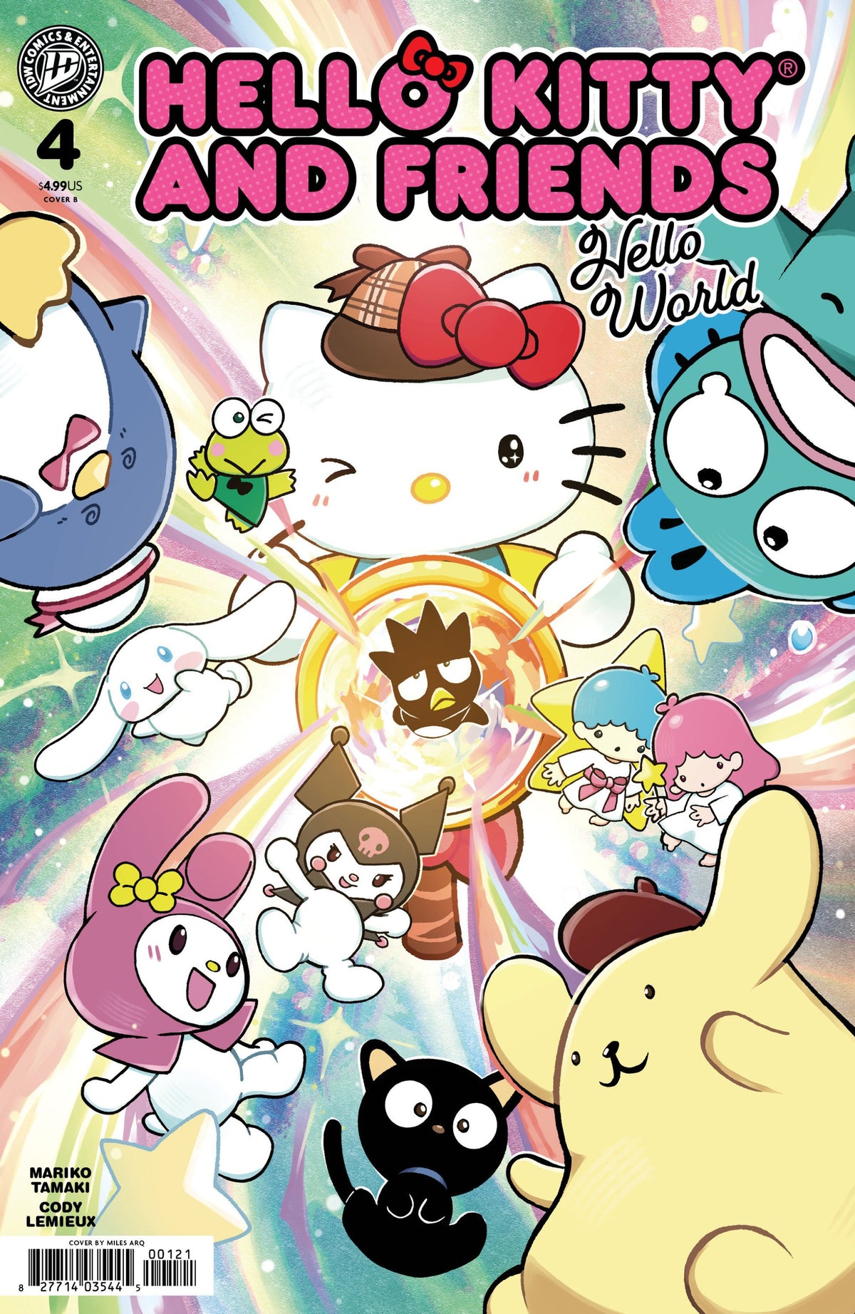 HELLO KITTY AND FRIENDS HELLO WORLD #4 CVR B ARQ VAR
