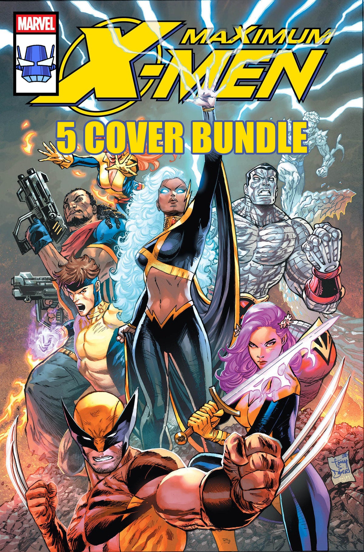 MAXIMUM X-MEN #1 — 5 COVER BUNDLE