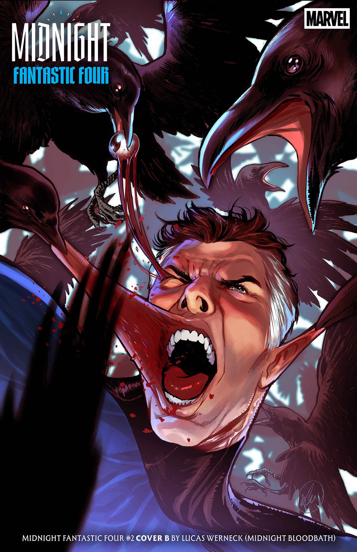 MIDNIGHT FANTASTIC FOUR #2 CVR B LUCAS WERNECK MIDNIGHT BLOODBATH VAR