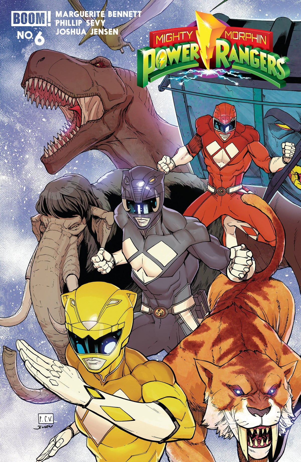MIGHTY MORPHIN POWER RANGERS 2026 #6 CVR B SEVY VAR