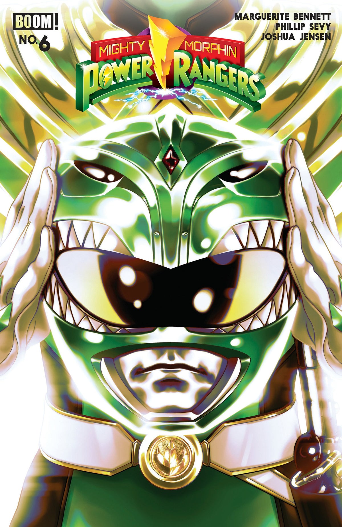 MIGHTY MORPHIN POWER RANGERS 2026 #6 CVR J FOC REVEAL TBA VAR