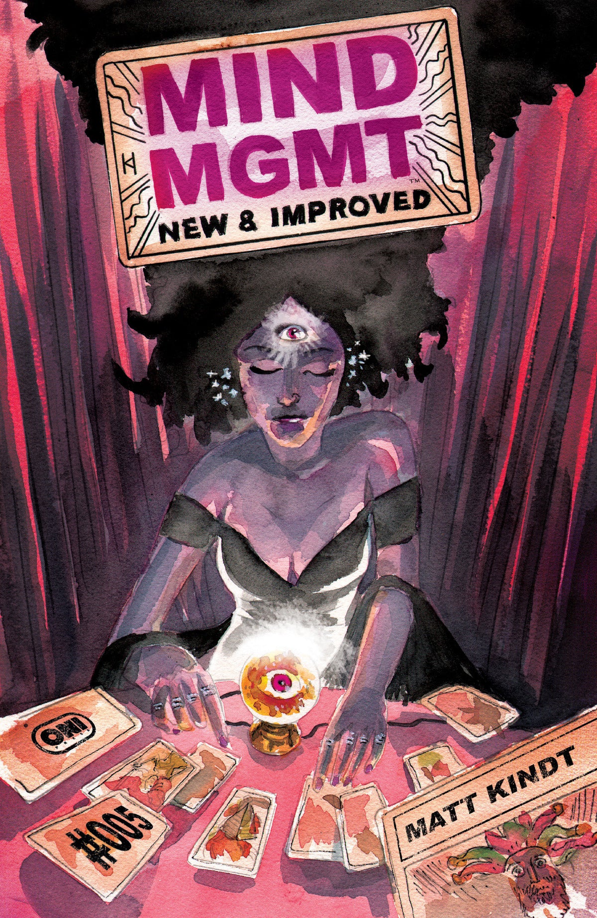 MIND MGMT NEW AND IMPROVED #5 COVER B MIKE DEL MUNDO VAR CVR B