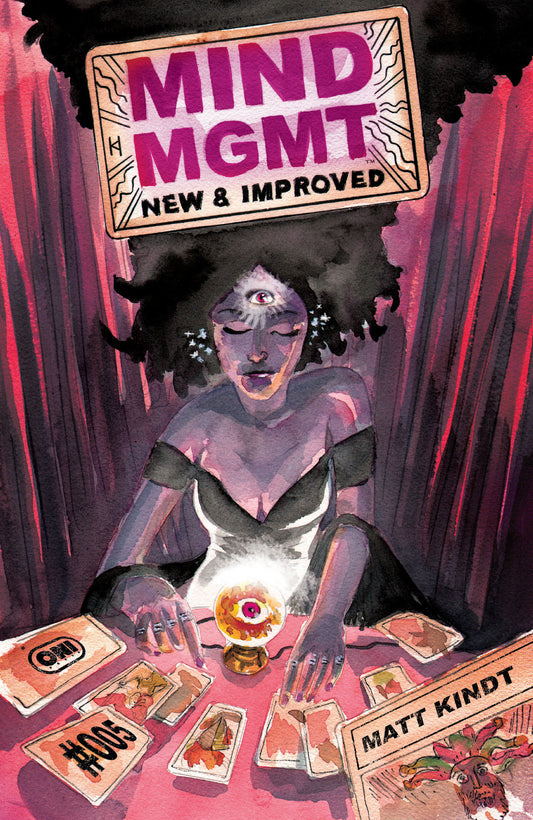 MIND MGMT NEW AND IMPROVED #5 COVER B MIKE DEL MUNDO VAR CVR B