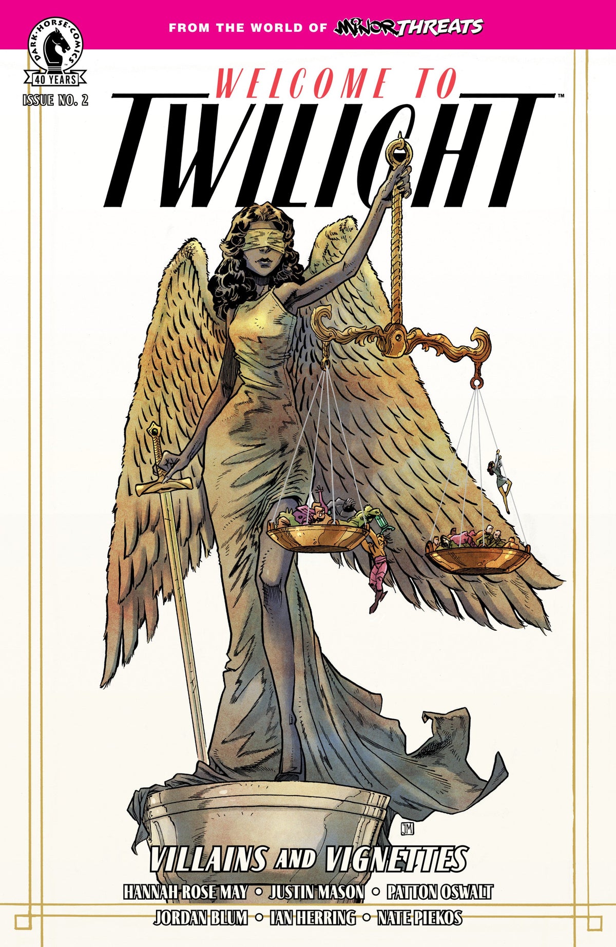 MINOR THREATS WELCOME TO TWILIGHT--VILLAINS AND VIGNETTES #2 CVR B JUSTIN MASON